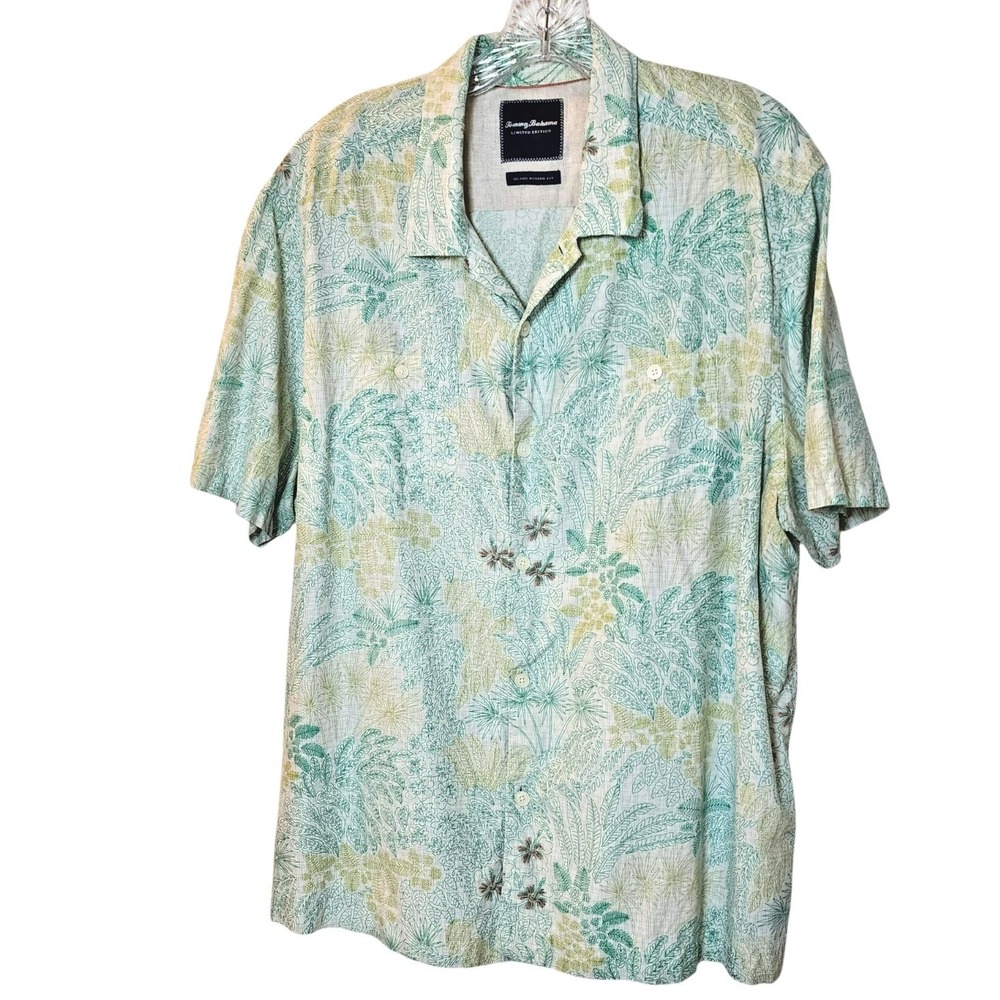 Tommy Bahama Limited Edition Shirt – Silk Cotton Blend, Modern‎ Fit, Size M - Picture 4 of 9